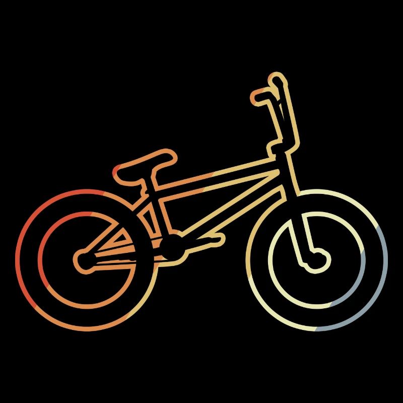 BMX Rad Skizze