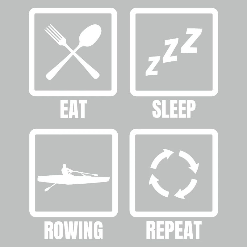 Eating, sleeping, rowing, repeating
