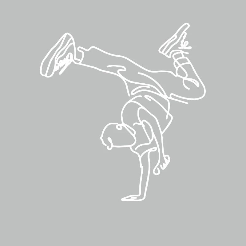 Breakdance garçon dessin
