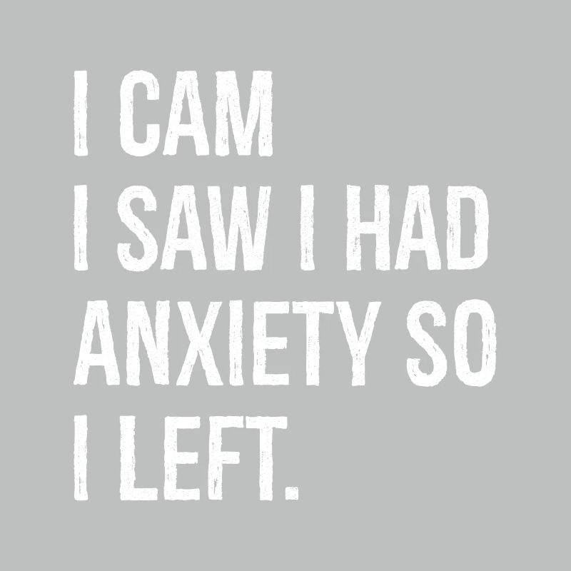 J’ai vu que j’avais de l’anxiété alors je suis parti