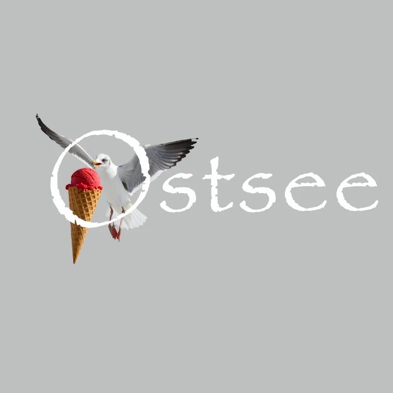 Ostsee Möwe Eisräuber Raubvogel
