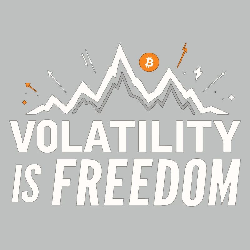 Volatility is Freedom – Bitcoin Crypto Saying