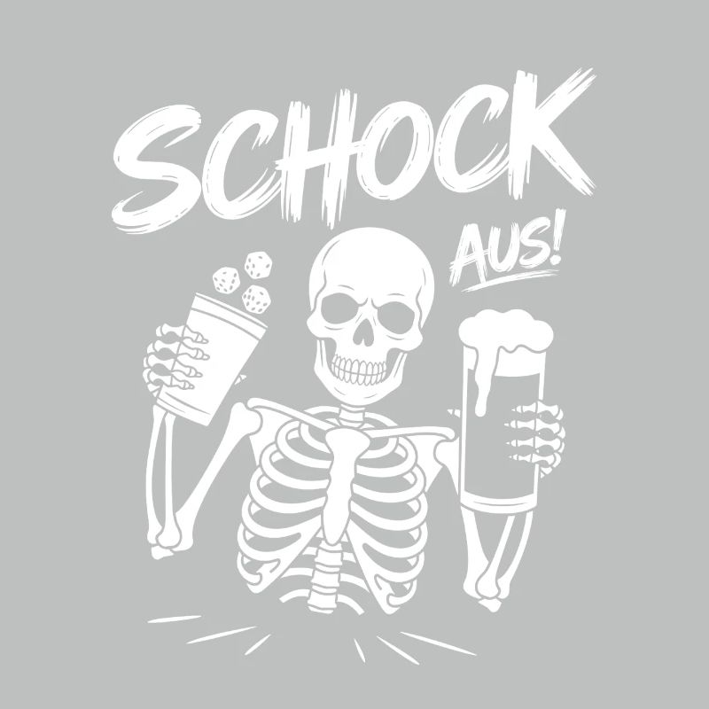 Shock Off! Skeleton Shock Cutlery Dice Shock