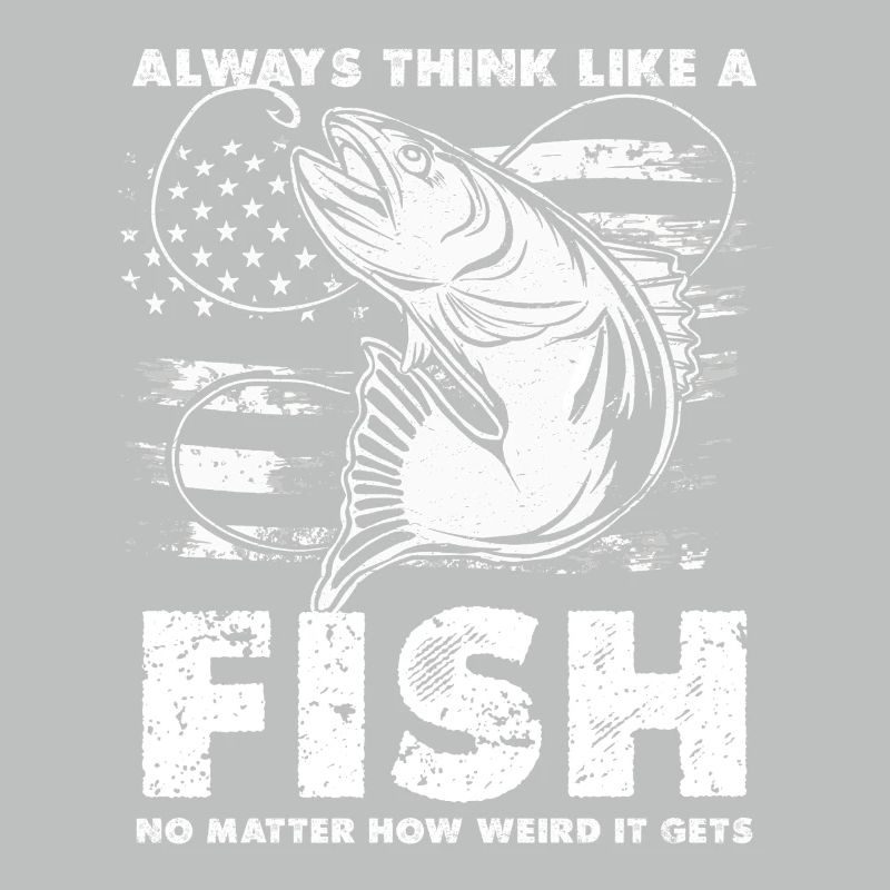 Fish Thoughts Flag Pattern