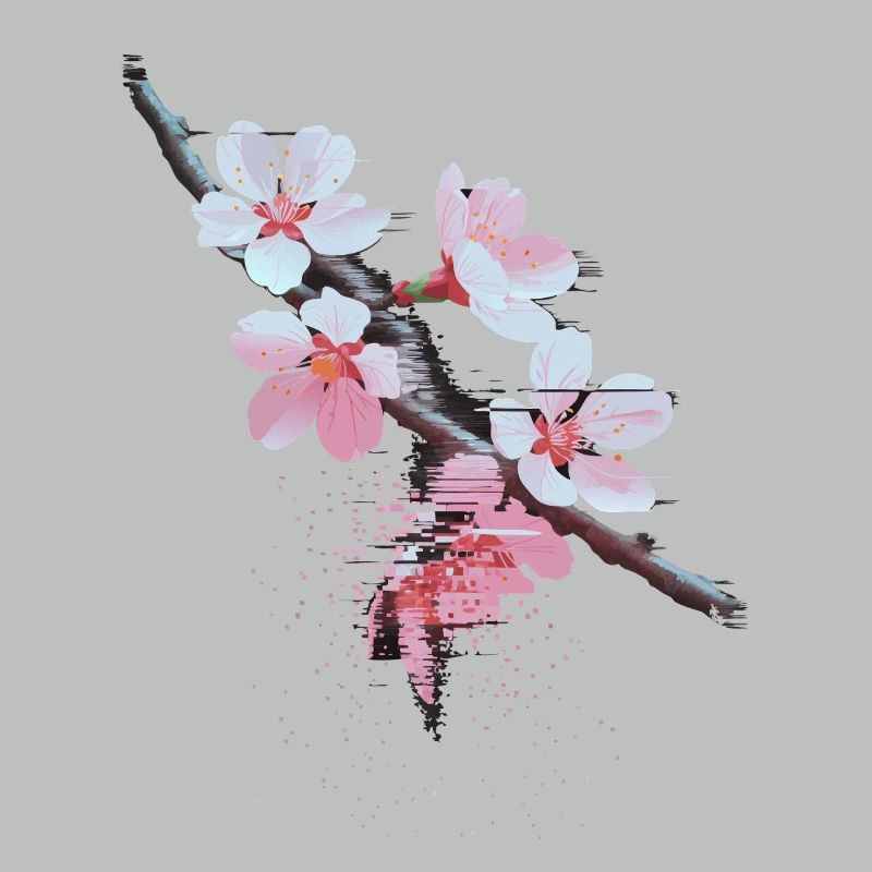 Succursale d’art bug de Cherry Blossoms