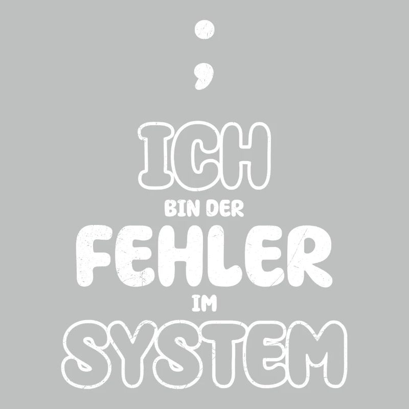 Computer ICH BIN DER FEHLER IM SYSTEM LUSTIG