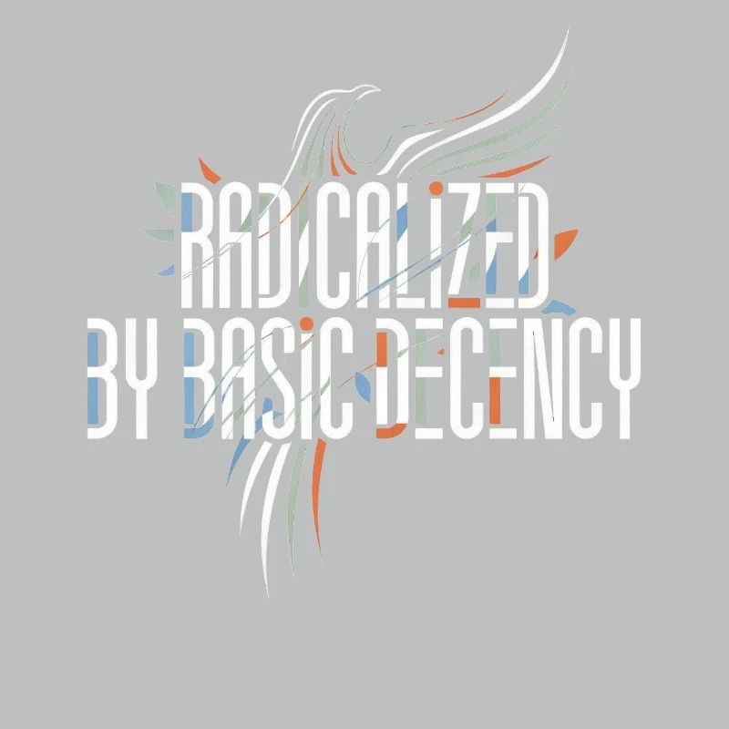 Radicalized by Basic Decency Shirt for Activists