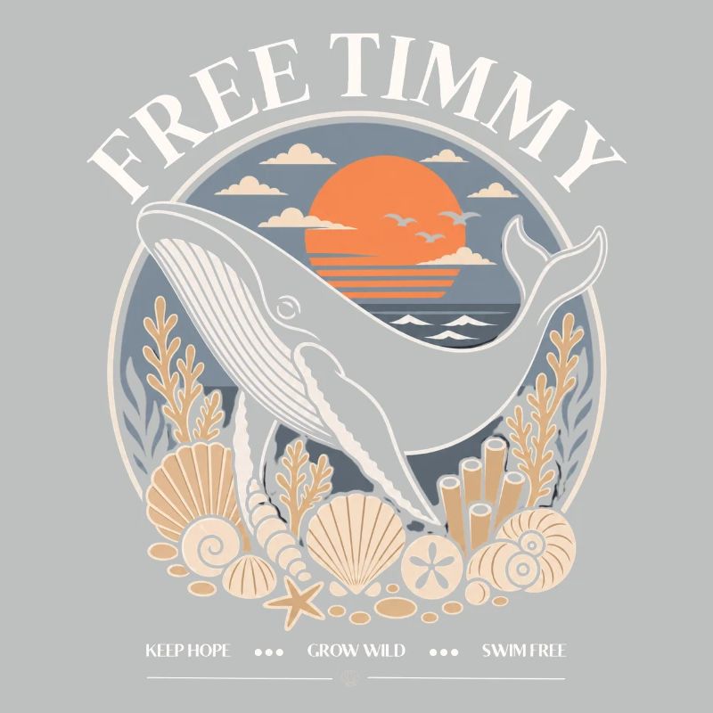 Humpback Whale Timmy Hope Statement Merch