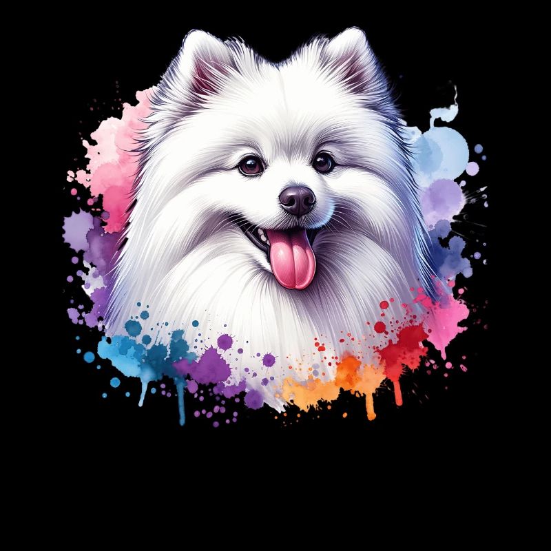 Spitz Zwergspitz Motiv