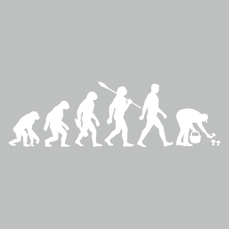 Evolution Cueilleurs de champignons, Cueillette de champignons