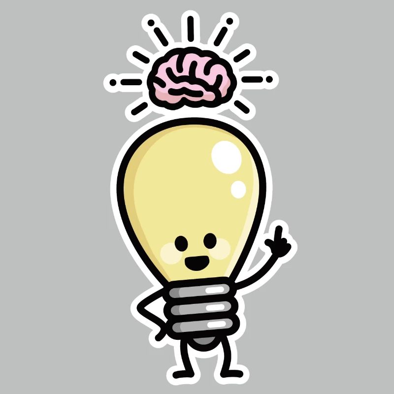 Light Bulb Idea Brains Creative Genius Creativity