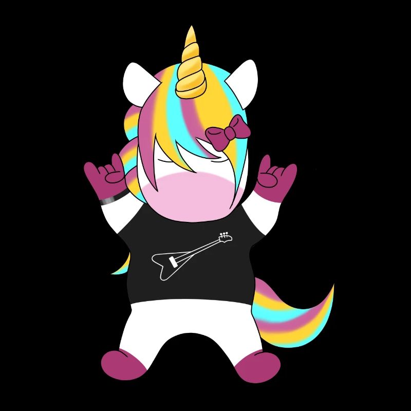 Regenbogen-Einhorn Rocker