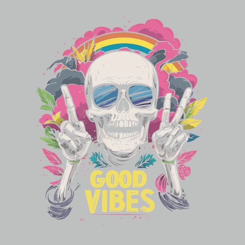 Skull Regenbogen