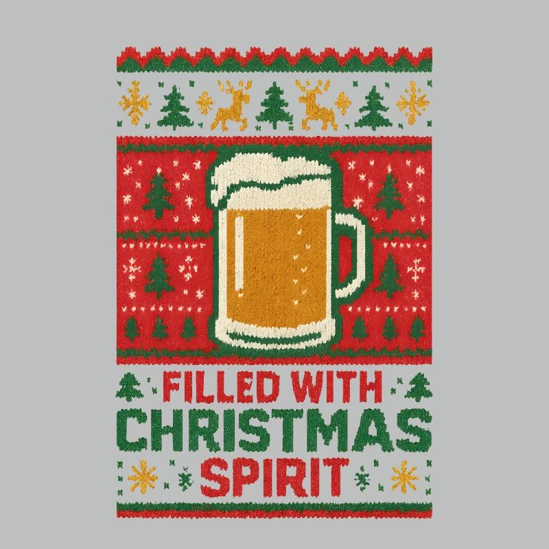 Bierkrug Weihnachtspullover