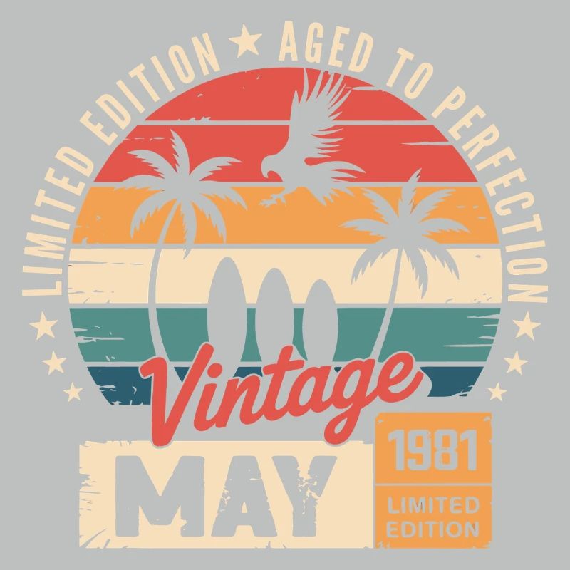 Special anniversary with this design May 1981