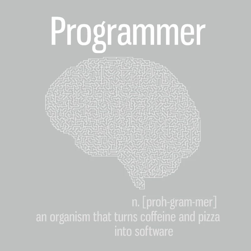 programmer brain pc informatik definition pizza lo