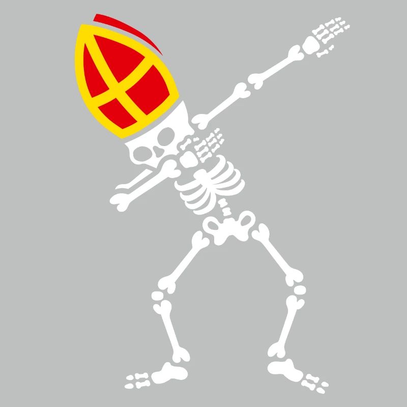 Dab Sinterklaas dab squelette Saint dabbing dabbing