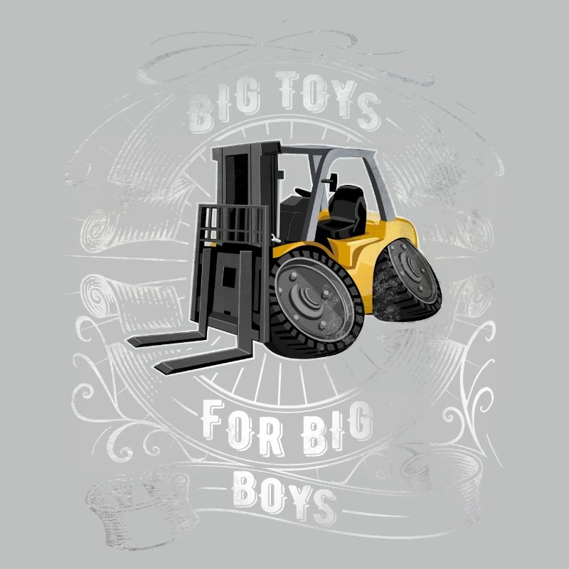 Forklift driver warehouse clerk forklift truck