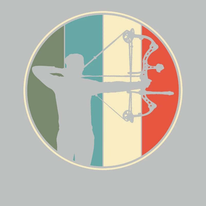 Bogenschießen Bogenjagd Retro