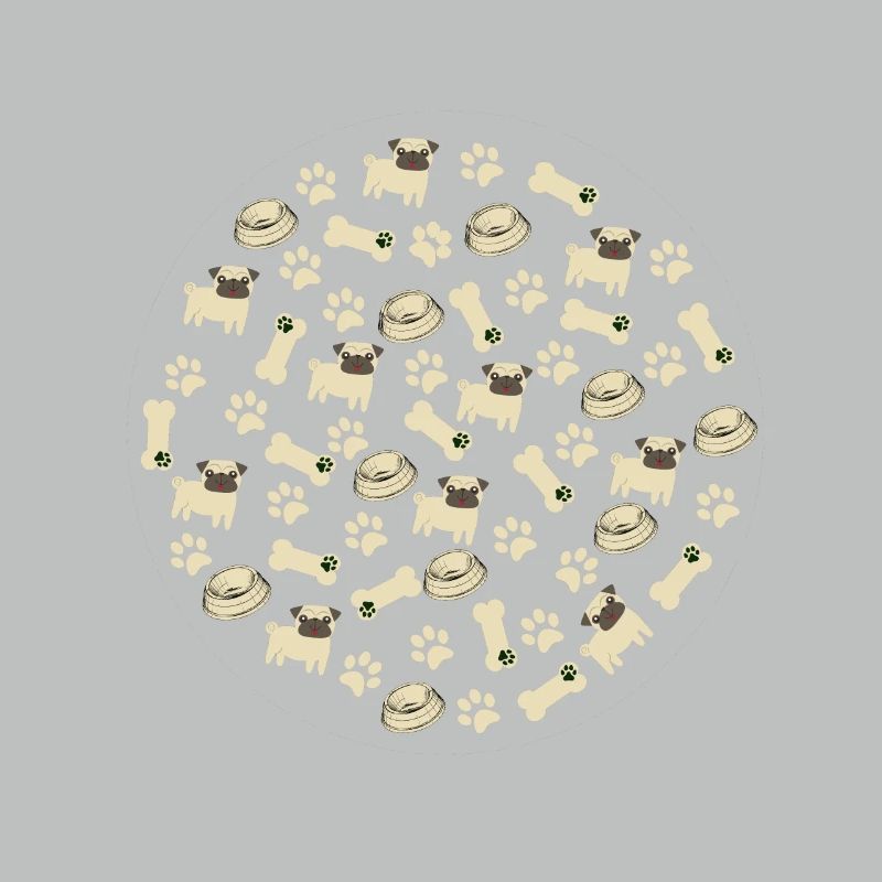 Pug Pattern - Pug Lovers Apparel