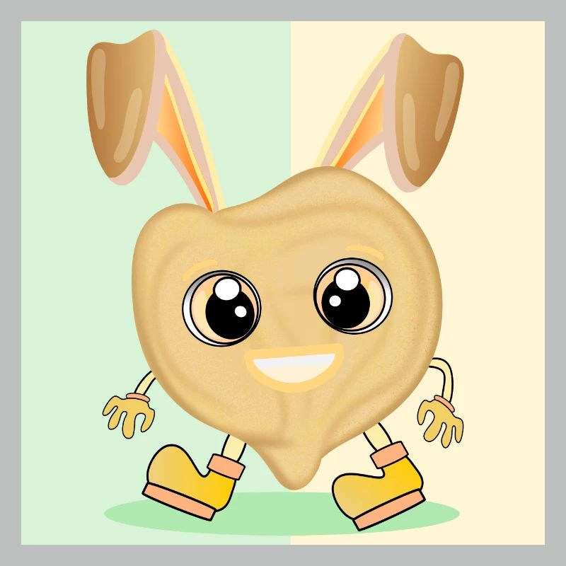 Chickpea Easter Bunny