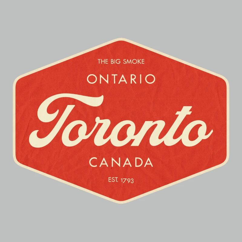 Panneau rétro de Toronto