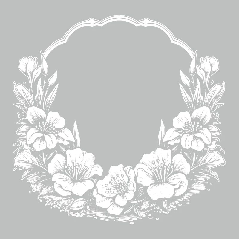 Couronne de fleurs Fleurs Pré d’été Fleurs de mariage