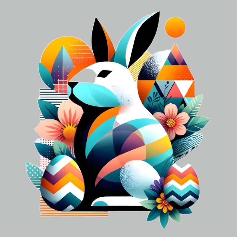 Graphismes de Pâques modernes