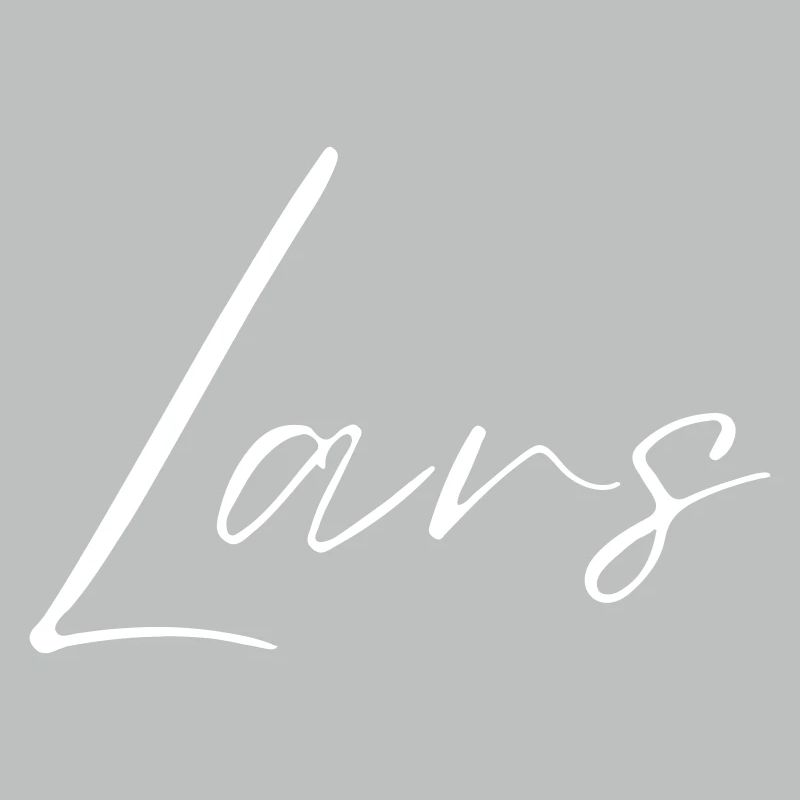Lars Name T-Shirt Gift for Men