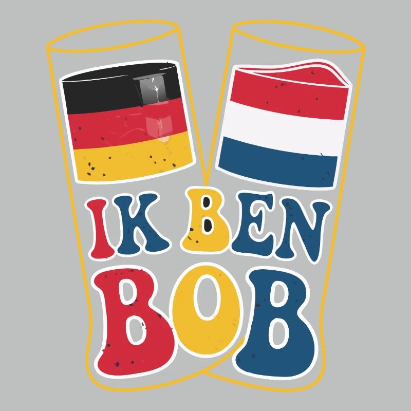 Ich bin BOB mit holländischer Flagge