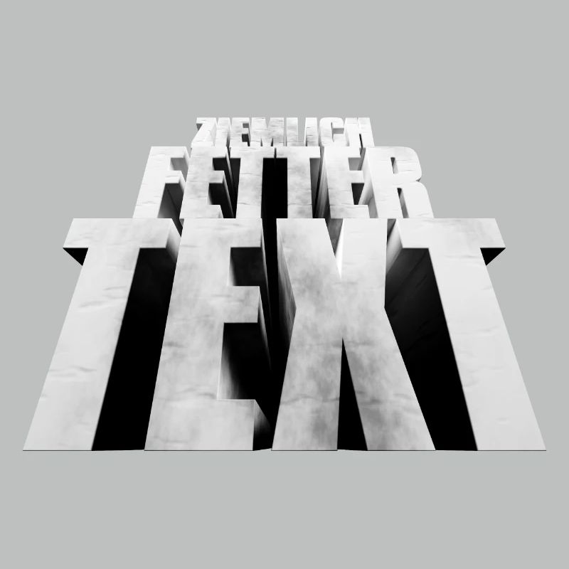 Ziemlich fetter Text