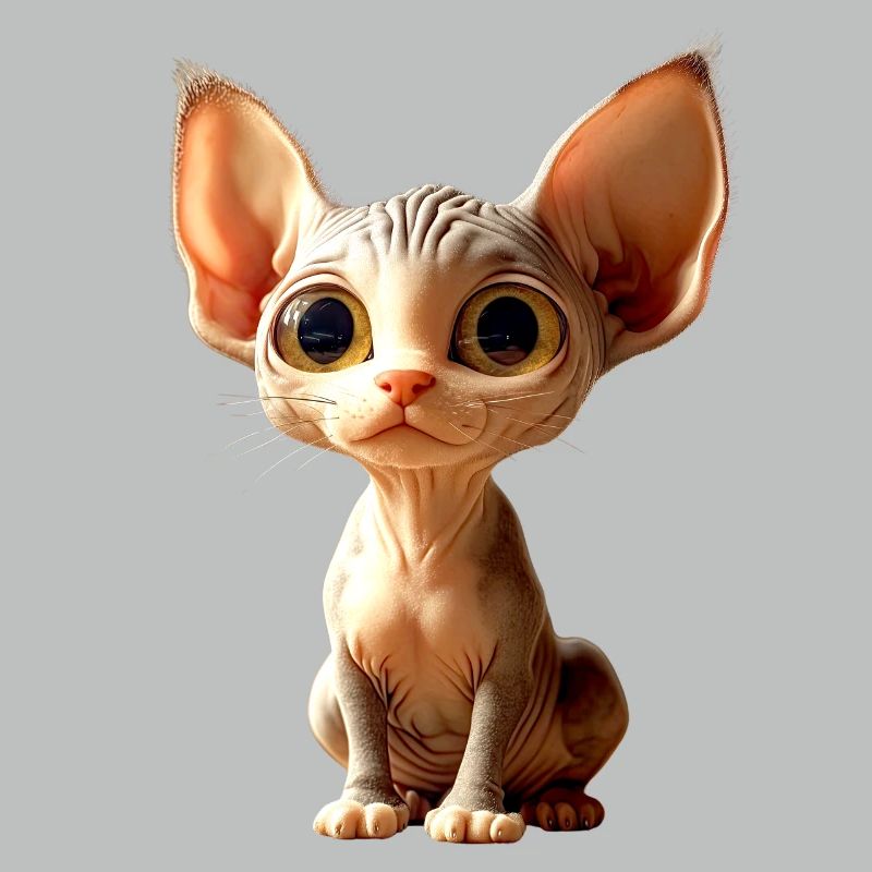 Chat Sphynx Chat Sphynx Chat Canadien Mignon Sphinx