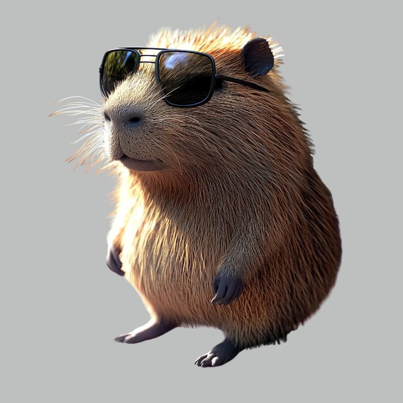 Capybara Be Capy Capybara Funny Capybara