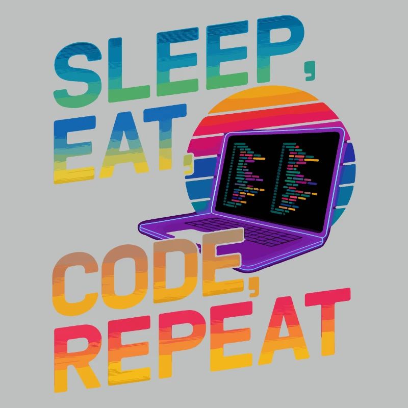 Sleep Eat Code Repeat Gift pour Coder