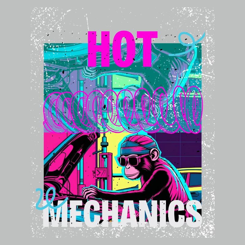 Hot Mechanics – Conception de garage Neon Monkey