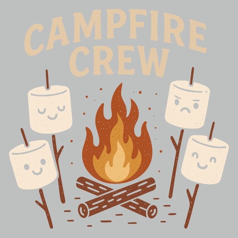 Campfire Crew - Marshmallow Campfire Group