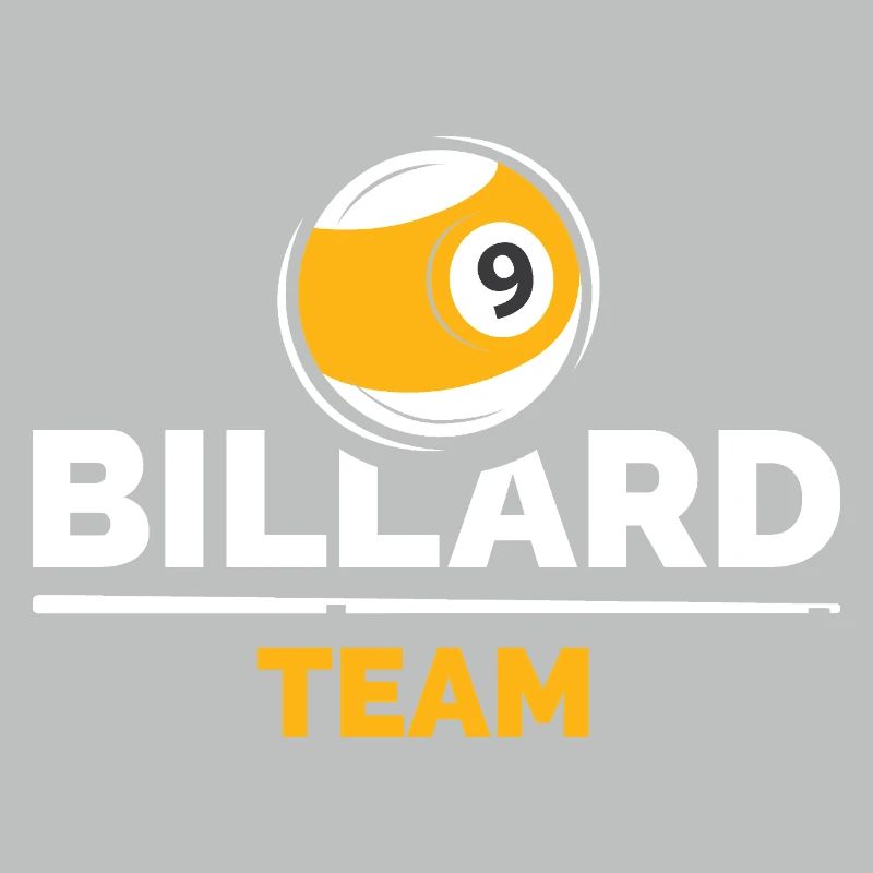 Conception du logo de l’équipe de billard à 9 boules