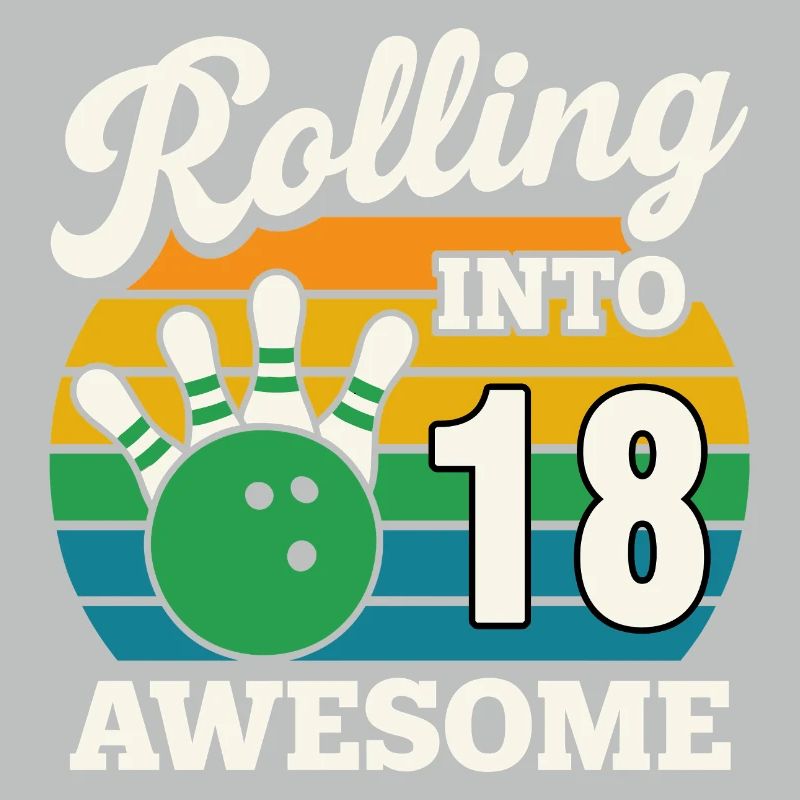 Retro Bowling 18th Birthday Celebration
