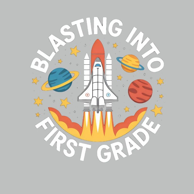 Blasting Hard Into First Grade Back To School