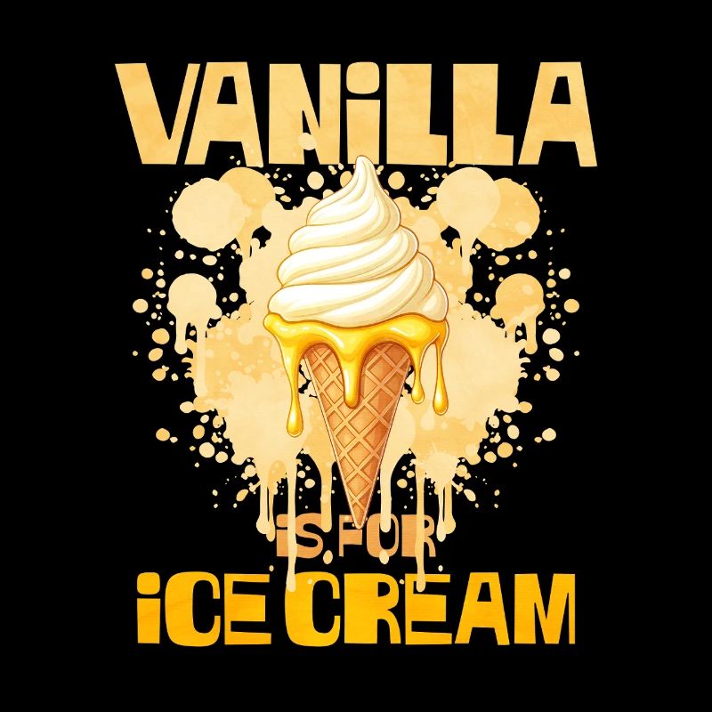 Cornet de glace à la vanille