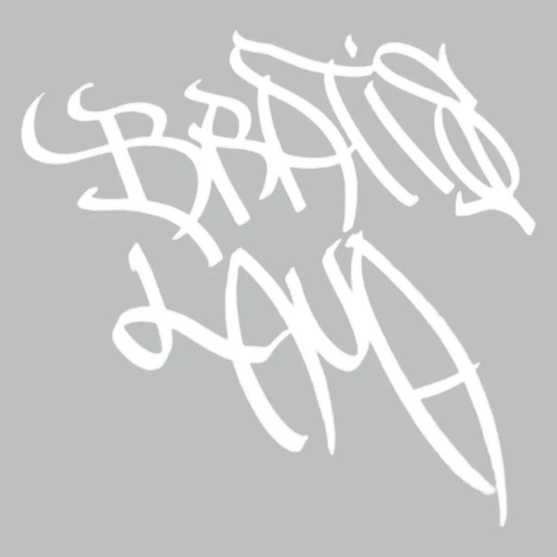 Motif graffiti abstrait de Bratislava