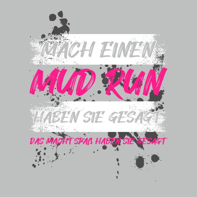 Mach einen Mud run Schlammlauf Mud Run Muddy Race