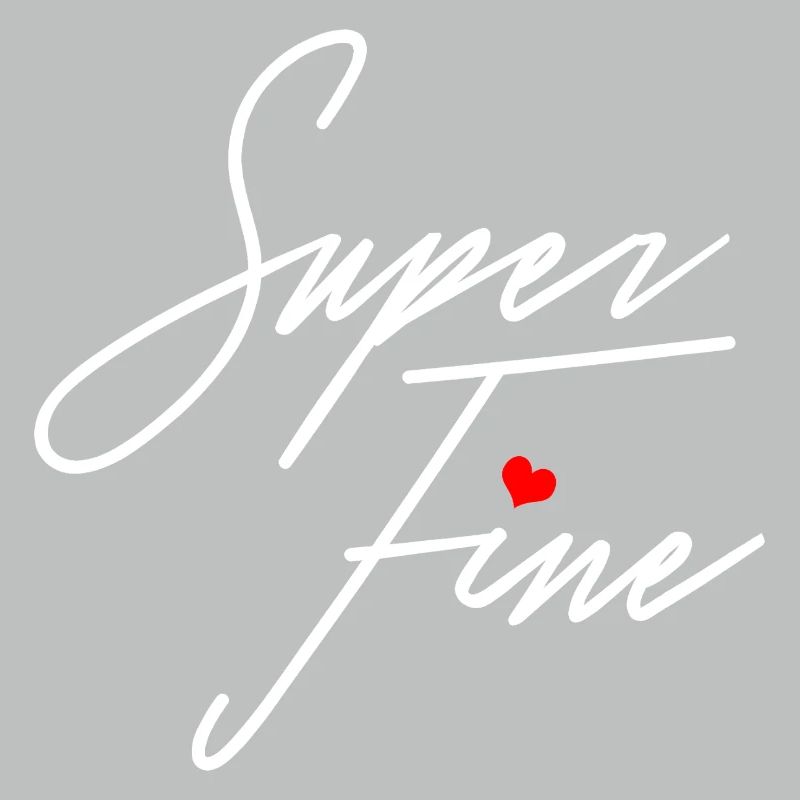 Super feines Mädchen oder Mutter selbstbewusste Frauen Empowerment