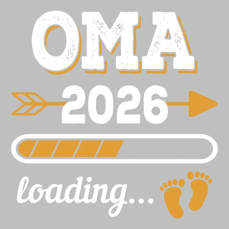 Oma 2026 Loading Zukünftige Großmutter Geschenk