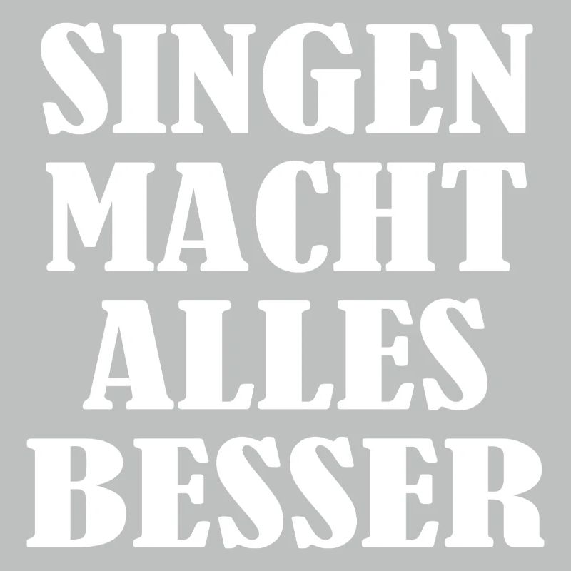 Singing makes everything better