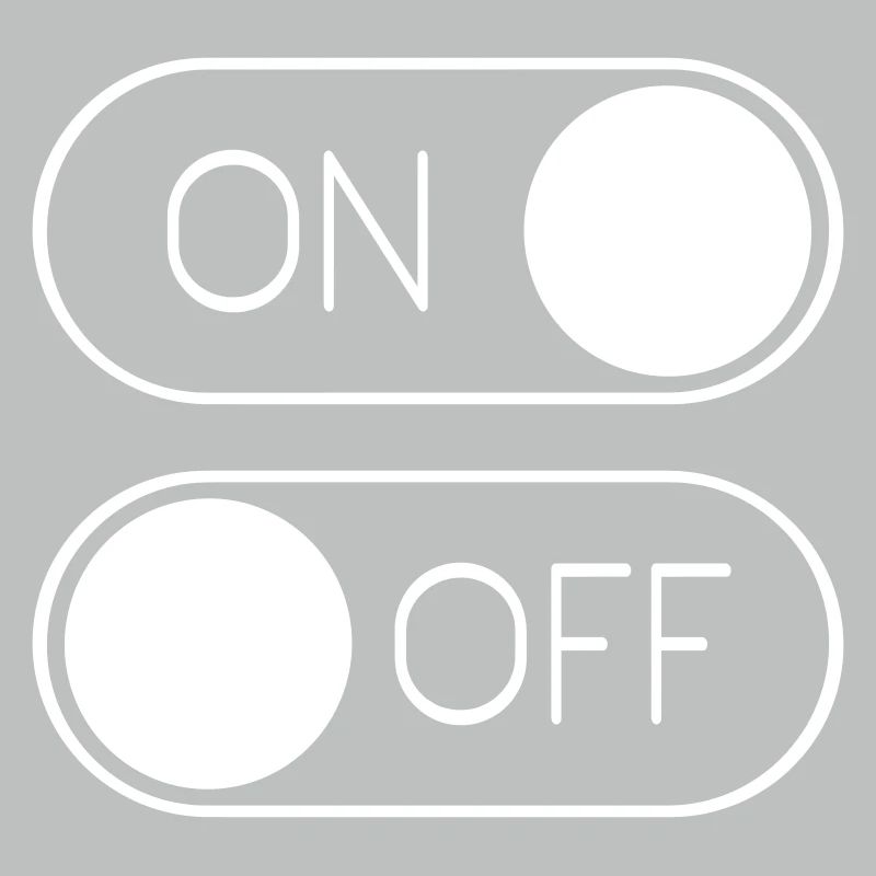 Toggle Graphic On Off Switch