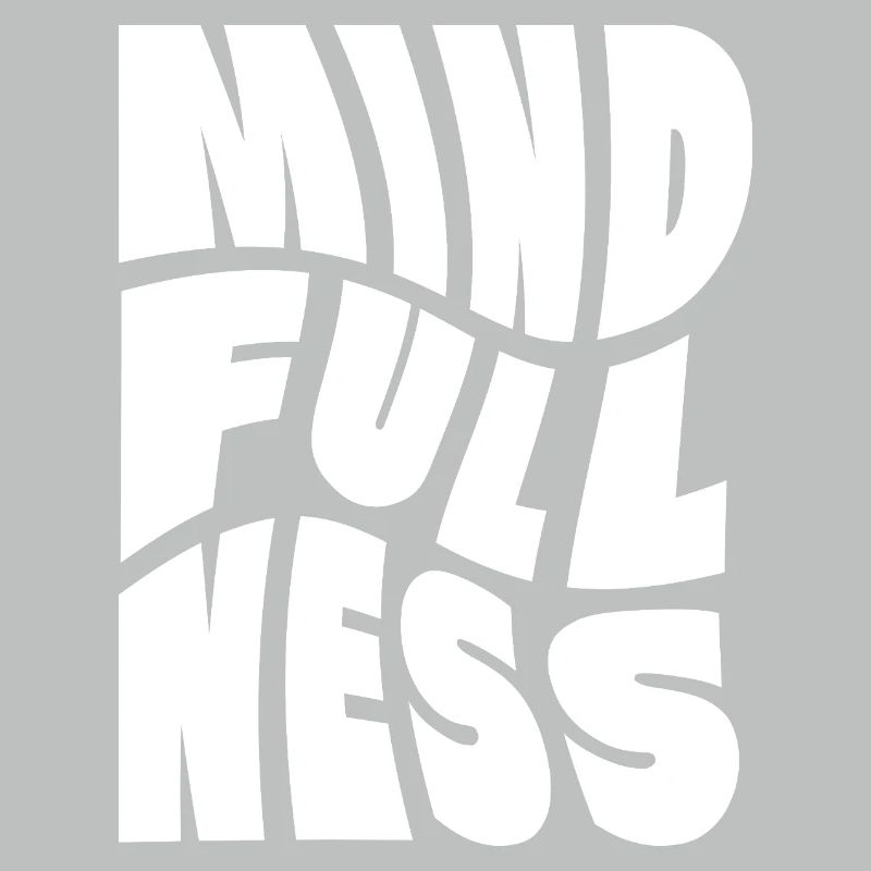 Conception typographique Mindfullness