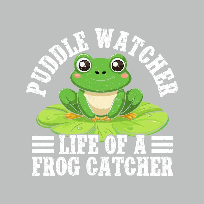 Frog Catcher Puddle Watcher Frog