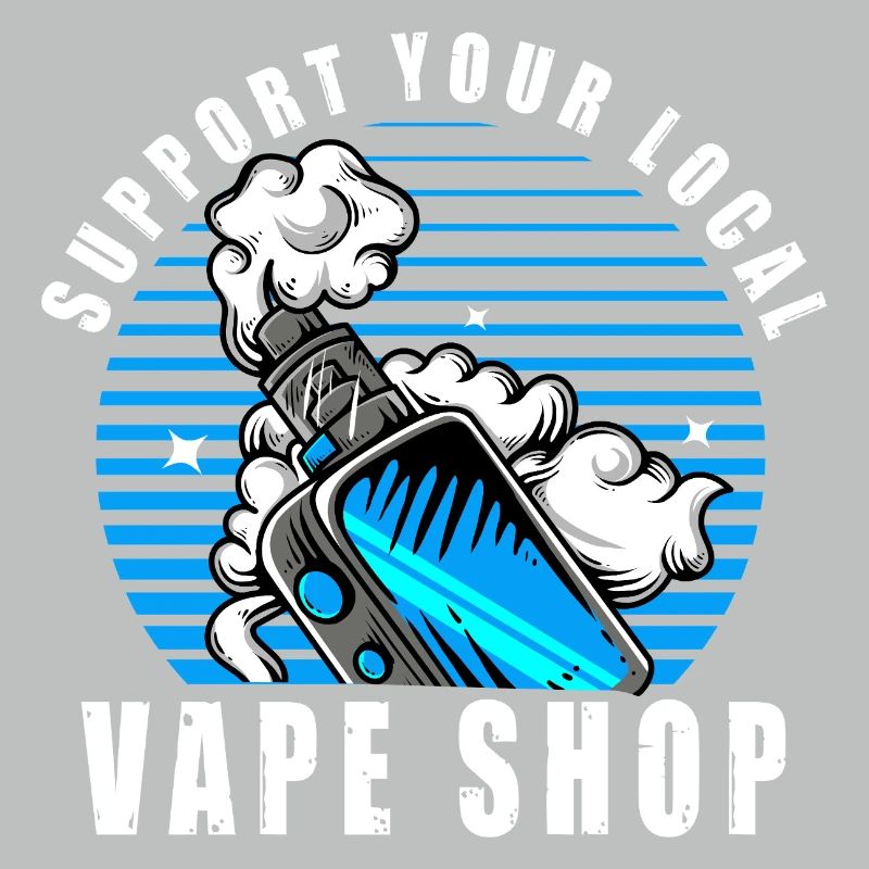 Vape Dampfer E Zigarette Spruch Vaping Geschenk 