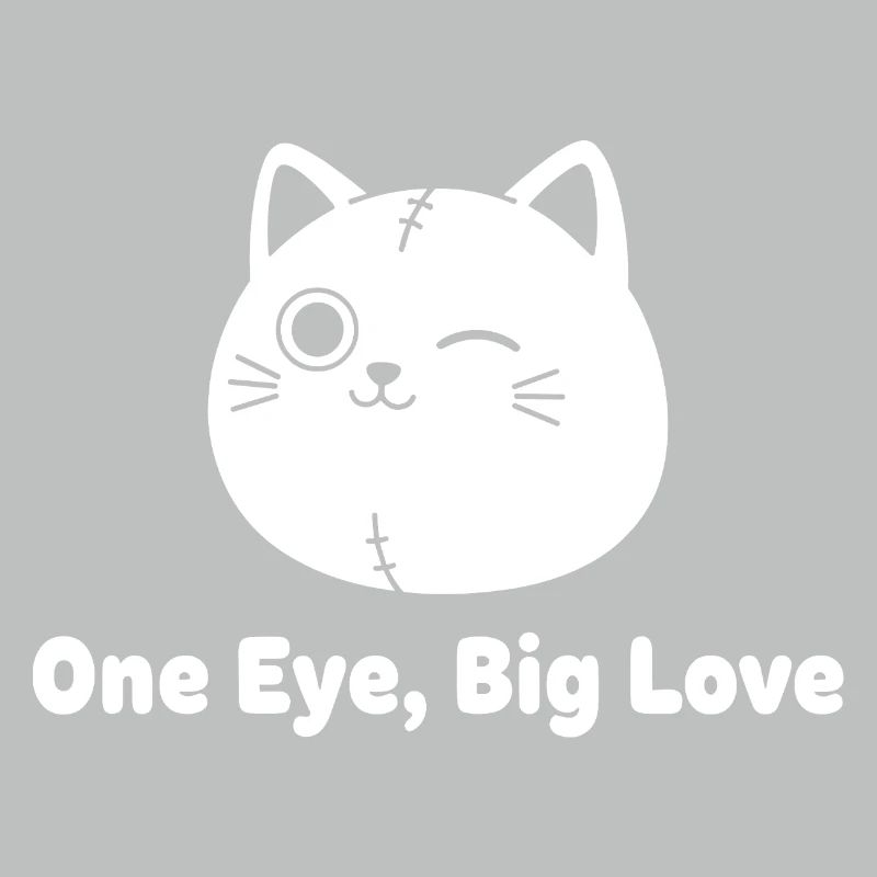 Winkekatze Patchwork Liebe